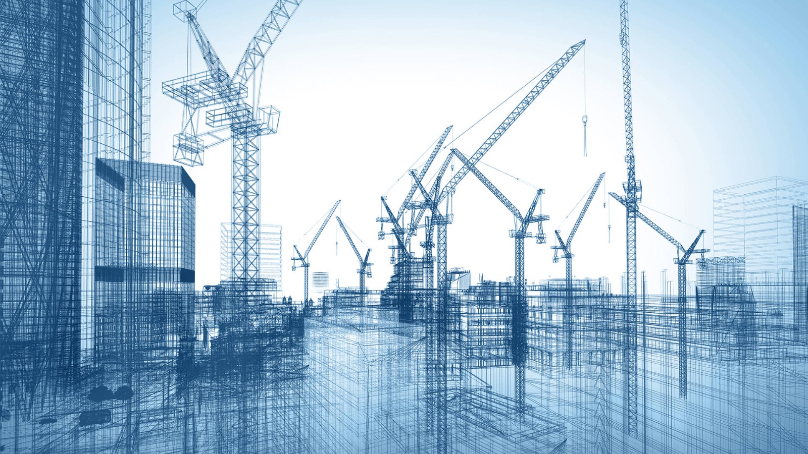 Site engineers reviewing plans on a construction site